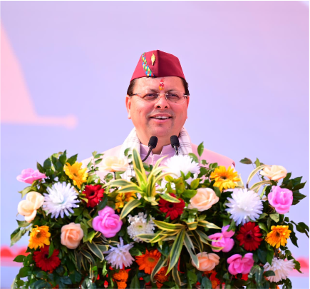 मुख्यमंत्री पुष्कर सिंह धामी ने किया 112 करोड़ की योजनाओं का लोकार्पण शिलान्यास