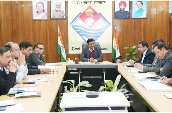 मुख्य सचिव आनंद बर्धन की अध्यक्षता में रोपवे परियोजनाओं को गति देने हेतु प्रथम बोर्ड बैठक आयोजित