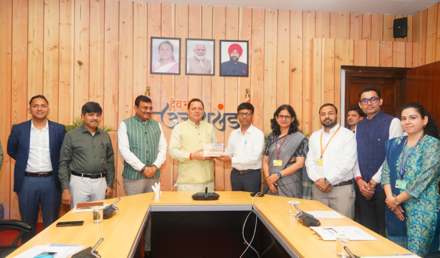 मुख्यमंत्री ने नीति आयोग की टीम के साथ राज्य के विकास के विभिन्न विषयों पर की विस्तृत चर्चा