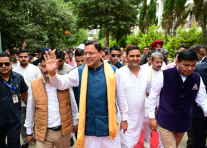 मुख्यमंत्री श्री पुष्कर सिंह धामी ने ग्राफिक एरा हिल यूनिवर्सिटी में अकादमिक ब्लॉक एवं ऑडिटोरियम का किया उद्घाटन