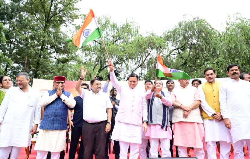 मुख्यमंत्री ने प्रदेशवासियों से स्वतंत्रता दिवस पर अपने घरों में तिरंगा फहराने का किया आवाह्न
