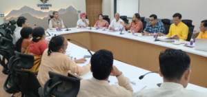 मन्त्र चिकित्सा क्रियात्मक अनुसंधान के क्रियान्वयन पर आयोजित हुई संगोष्ठी।
