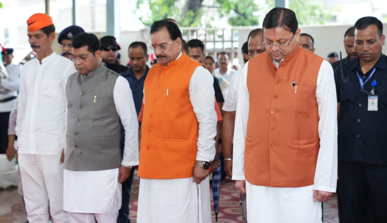 खटीमा गोलीकांड के शहीद राज्य आंदोलनकारियों को मुख्यमंत्री श्री पुष्कर सिंह धामी ने दी श्रद्धांजलि