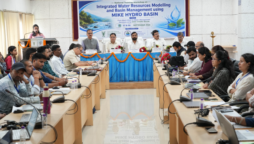 जल संसाधन प्रबंधन में आधुनिक तकनीक का नया अध्याय—MIKE Hydro Basin पर राष्ट्रीय प्रशिक्षण कार्यशाला का शुभारंभ