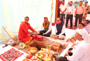 मुख्य सचिव ने किया आईआईएम काशीपुर के देहरादून कैंपस का भूमिपूजन