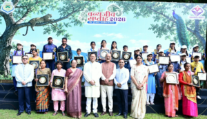 वन्य जीव संघर्ष के दौरान अदम्य साहस का परिचय देने वाले कुल 18 लोगों को ₹ 51,000 – ₹ 51000 की धनराशि देने की घोषणा
