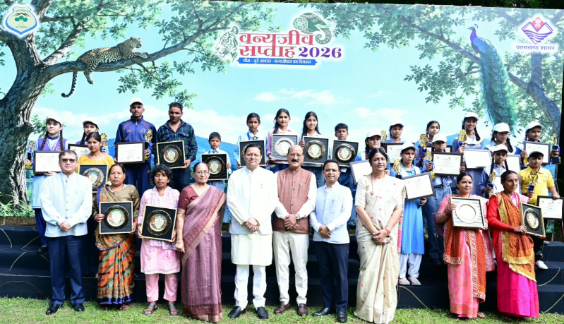 वन्य जीव संघर्ष के दौरान अदम्य साहस का परिचय देने वाले कुल 18 लोगों को ₹ 51,000 – ₹ 51000 की धनराशि देने की घोषणा