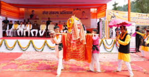 मुख्यमंत्री ने बर्नीगाड़ में लगभग 217 करोड़ रुपये के 38 विकास कार्यों का किया शिलान्यास एवं लोकार्पण